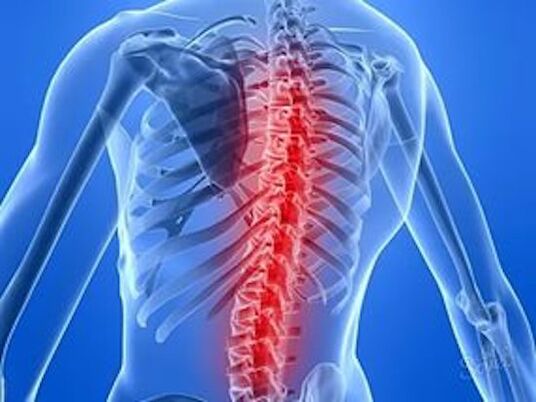 Заболевания позвоночника вызывают боль в спине